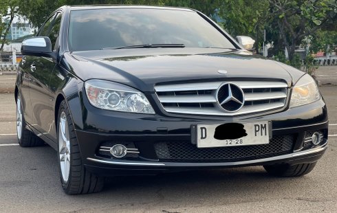 MERCEDES BENZ C200 AT 2008 HITAM NEGO SAMPAI JADI