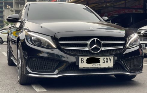 MERCEDES BENZ C200 AT 2018 HITAM PROMO SPESIAL AKHIR TAHUN