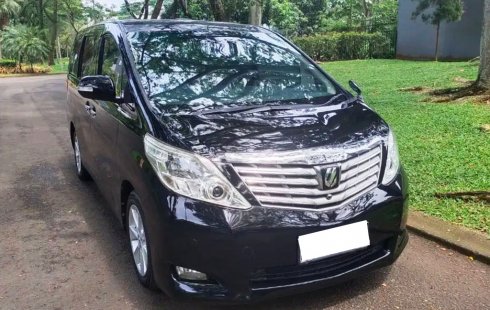 Toyota Alphard G CBU Japan Highest Type Prem Sound 3 Camera Elect Memory Seat Km 95rb KREDIT TDP 9jt