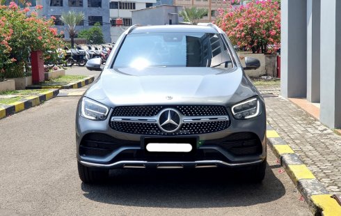 Mercedes-Benz GLC 200 AMG Line 2020 abu km 32 ribuan cash kredit proses bisa dibantu