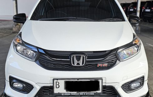 Honda Brio RS Urbanite A/T ( Matic ) 2022 Putih Km 11rban Mulus Siap Pakai Gress Like New