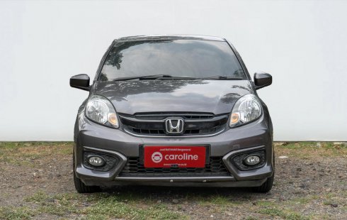 Honda Brio E 1.2 CVT	AT 2018	Abu - TDP Rendah - Dokumen Lengkap