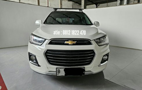 Chevrolet Captiva LTZ 2.0 diesel AT ( Matic ) 2017 Putih Km Low 64rban An PT bekasi