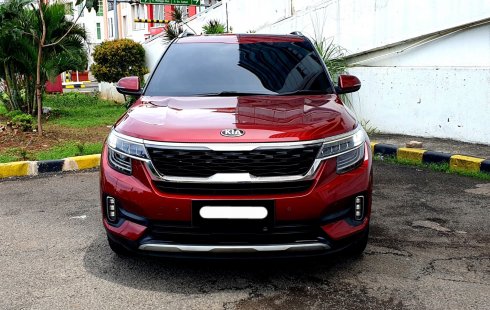 Kia Seltos EX Plus 2020 merah sunroof