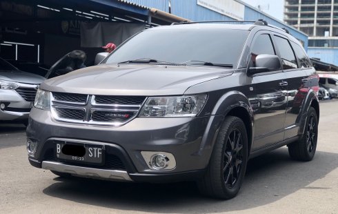 DODGE JOURNEY SXT PLATINUM 2013  AT GREY DIJUAL CEPAT TERMURAH