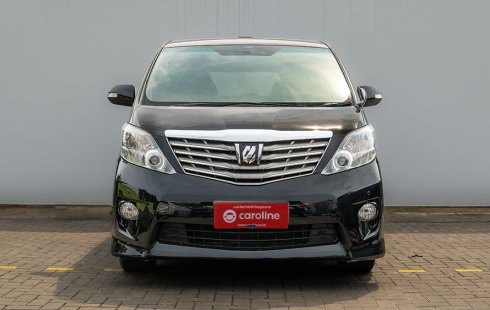 Toyota Alphard S 2.4 AT 2011 Hitam - Pajak Aman - Kondisi Istimewa