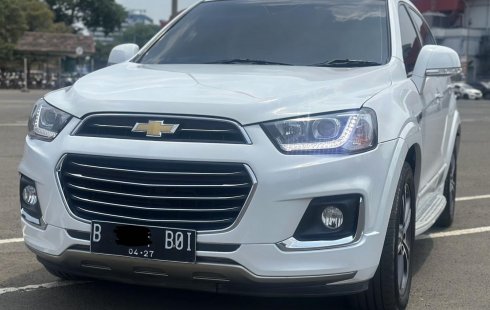 [JAMINAN SHOWROOM] CHEVROLET CAPTIVA LTZ DIESEL AT PUTIH 2017 DIJUAL CEPAT MURAH