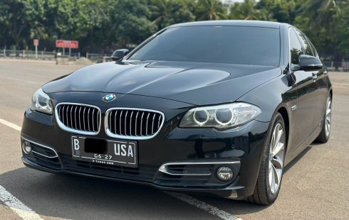 BMW 520I LUXURY AT 2016 HITAM SEDAN MEWAH MURAH DIJUAL CEPAT