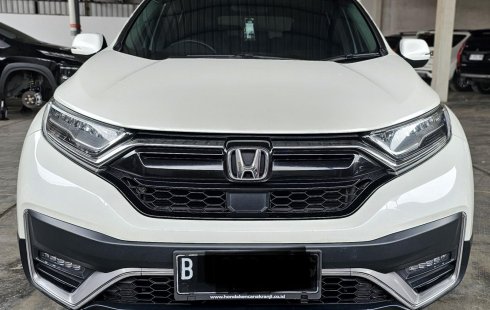 Honda CRV Turbo Prestige Sensing A/T ( Matic ) 2021 Putih Km 19rban Mulus Siap Pakai