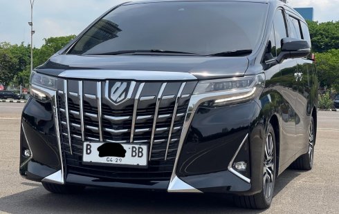 ALPHARD G ATPM AT HITAM 2020 LOW KM DIJUAL CEPAT TERMURAH