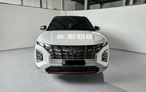 Hyundai Creta Prime AT ( Matic ) 2022 Putih Km 50rban plat ganjil bekasi