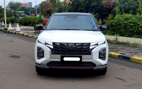 Hyundai Creta 2022 prime sunroof putih cash kredit proses bisa dibantu