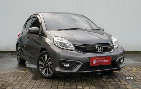 HONDA BRIO RS 1.2 CVT 2017 -  TDP HANYA 9 JUTA - B1341NRA