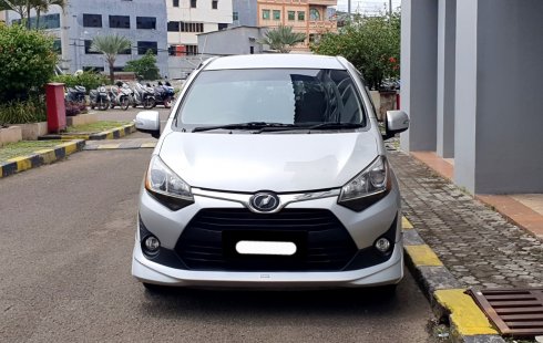 Toyota Agya 1.2L TRD A/T 2018 silver km 34 ribuan dp 20 jt saja