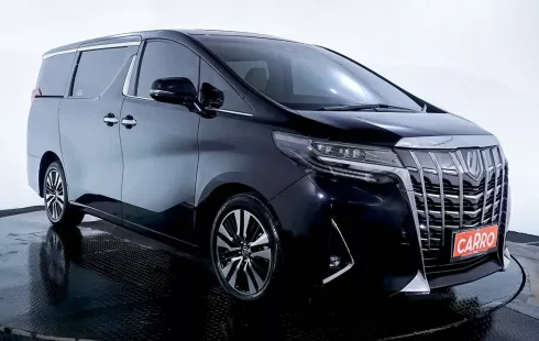 Toyota Alphard 2.5 G AT 2021 Hitam - KONDISI ISTIMEWA GARANSI 1 TAHUN - BISA DP MINIM BUNGA RENDAH