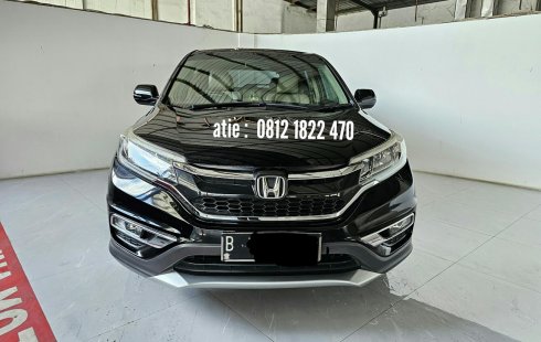 Honda CRV 2.4 AT ( Matic ) 2015 Hitam Km low 86rban plat genap  tangerang