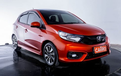 JUAL Honda Brio RS CVT 2021 Orange