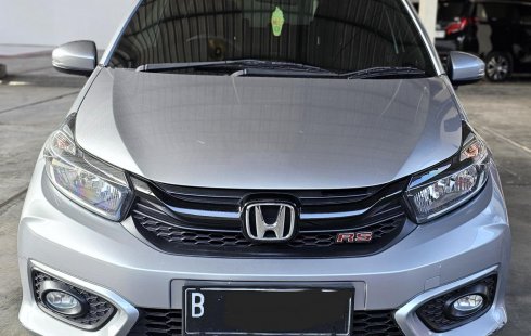 Baru 44rb Km Honda Brio RS A/T ( Matic ) 2021 Silver Mulus Siap Pakai