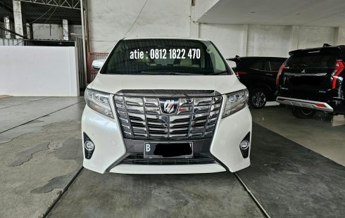 Toyota Alphard 2.5 G ATPM AT ( Matic ) 2017 Putih Plat ganjil jakarta pusat