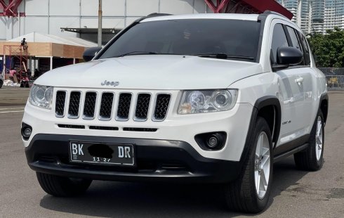 JEEP COMPASS 2.4 LIMITED AT 2013 PUTIH TERAWAT DIJUAL CEPAT TERMURAH