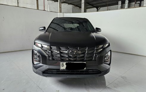 Low km baru 6rban Hyundai Creta Alpha AT ( Matic ) 2024 Hitam Doff Good Condition siap pakai
