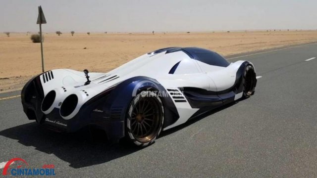 Supercar Gila Devel Sixteen Buktikan Eksistensinya