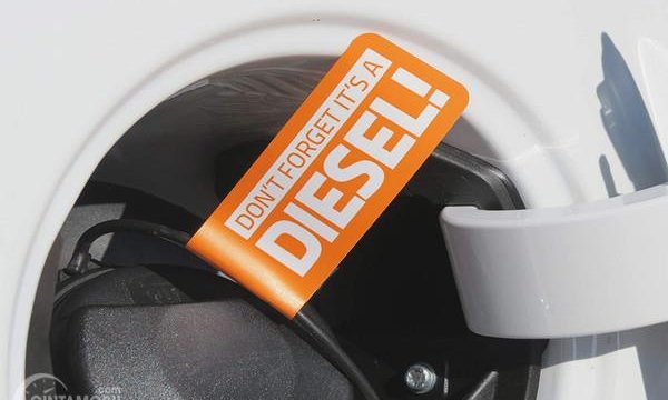 Cegah Salah Isi Bahan Bakar Dengan Stiker Petunjuk Bahan Bakar Diesel
