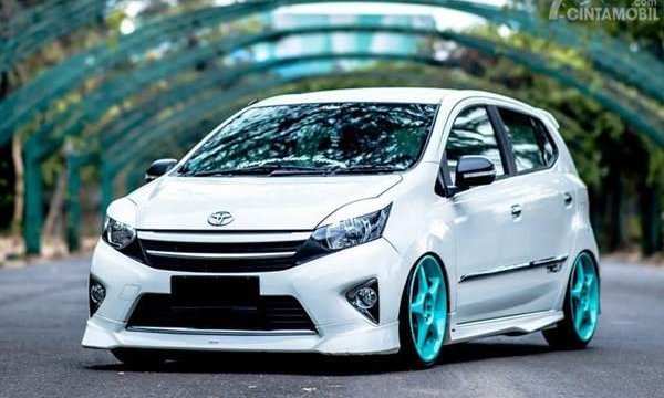  Modifikasi  Toyota Agya Daihatsu Ayla Cukup Rp5 Jutaan 