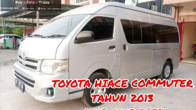 DP ceper untuk  mobil  Toyota  Hiace  2013 bekas baru dan 