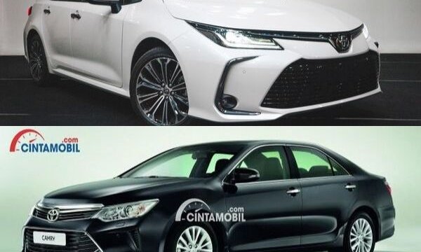 Komparasi Baru Atau Bekas: Pilihan Sedan Harga Rp 400 Jutaan, Toyota Corolla Altis V 2019 vs Toyota Camry V 2017