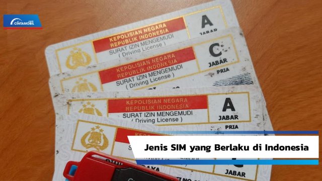 Ketahui Jenis Surat Izin Mengemudi Yang Berlaku Di Indonesia 