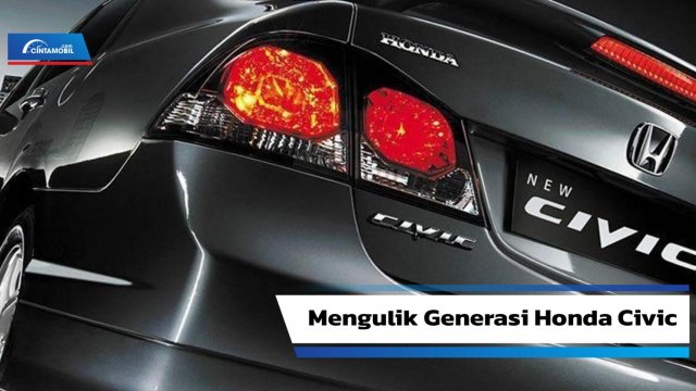 Mengenal 10 Generasi Honda Civic