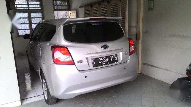 Datsun GO + Panca T Style tahun 2016 silver tangan pertama dari baru