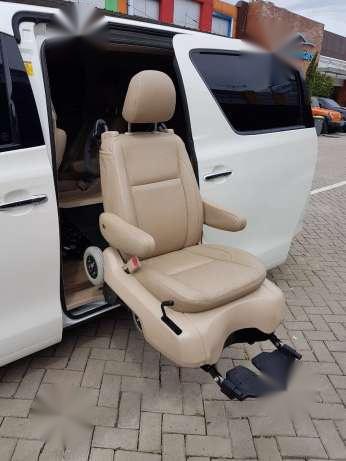 Jual Toyota Vellfire Wellcab 2.4 White 2014