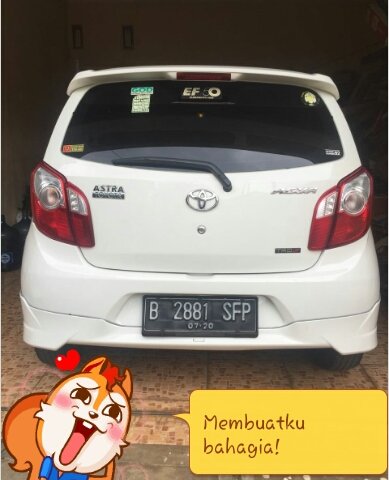 Jual Mobil Toyota Agya 2015