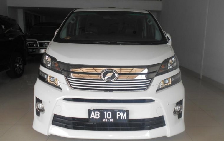 Toyota Vellfire 2.4 NA 2013 Dijual