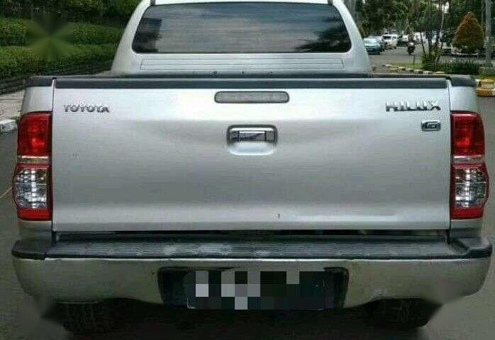 Toyota Hilux G 2012 Silver