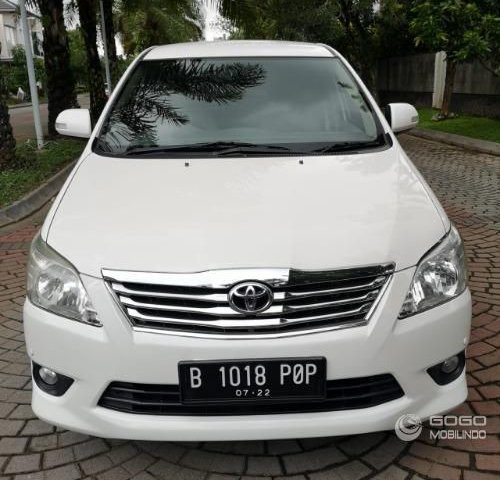Jual mobil Toyota Kijang Innova 2.5 V 2012 bekas di DIY Yogyakarta