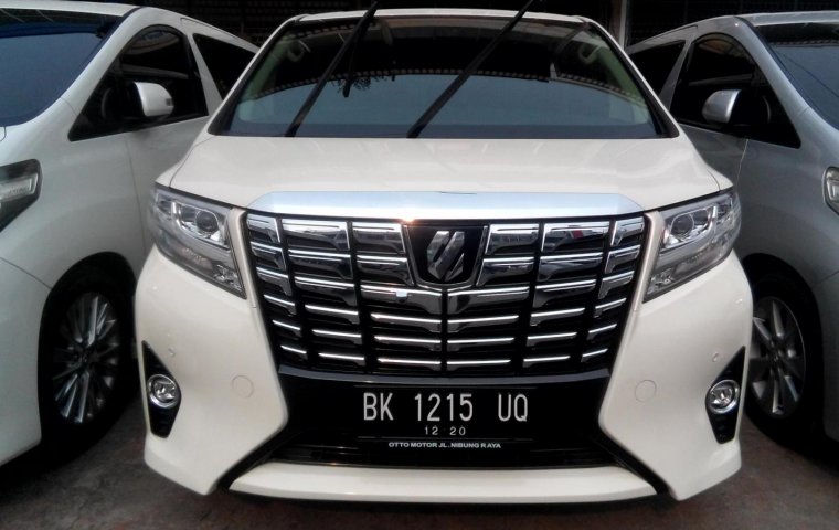 Mobil Toyota Alphard G 2015 dijual, Sumatra Utara