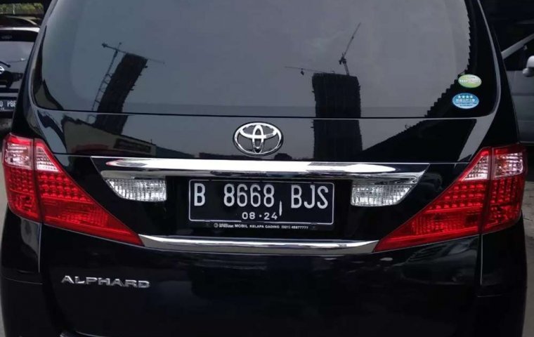 Jual cepat Toyota Alphard G 2009 di DKI Jakarta