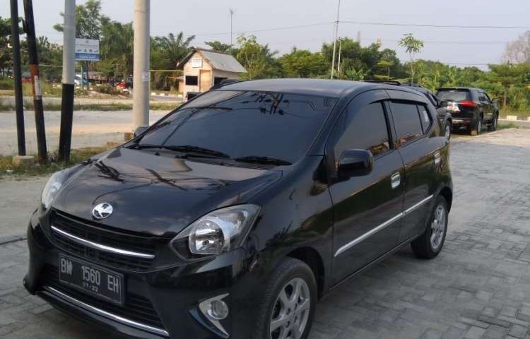 Jual mobil Toyota Agya G 2017 bekas, Riau