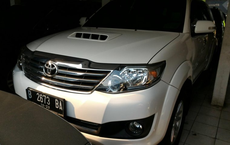 Jual mobil Toyota Fortuner G 4x4 VNT 2013 terawat di DKI Jakarta