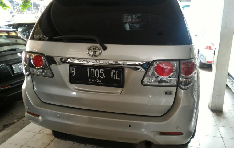 Jual mobil Toyota Fortuner G 2012 terawat di DKI Jakarta