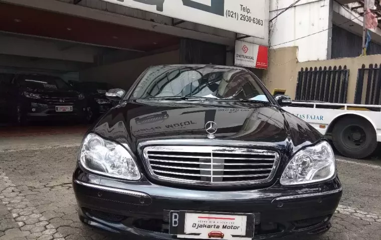 Jual mobil Mercedes-Benz S-Class S 600 2002 harga murah di DKI Jakarta