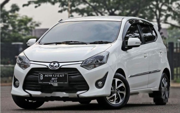 Jual cepat Toyota Agya G 2017 di DKI Jakarta