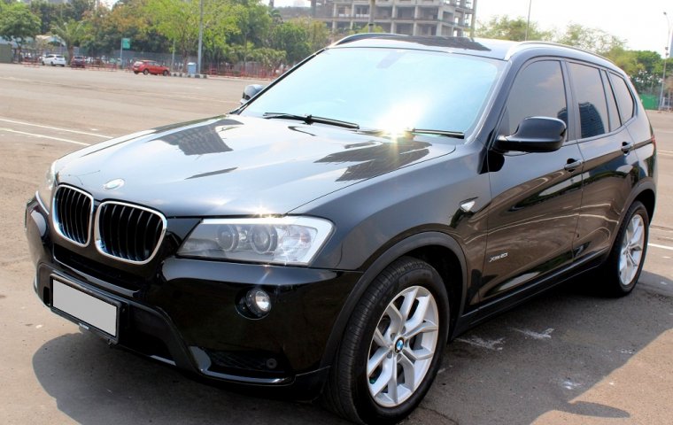 Jual Cepat BMW X3 xDrive20i AT 2014 Hitam di DKI Jakarta