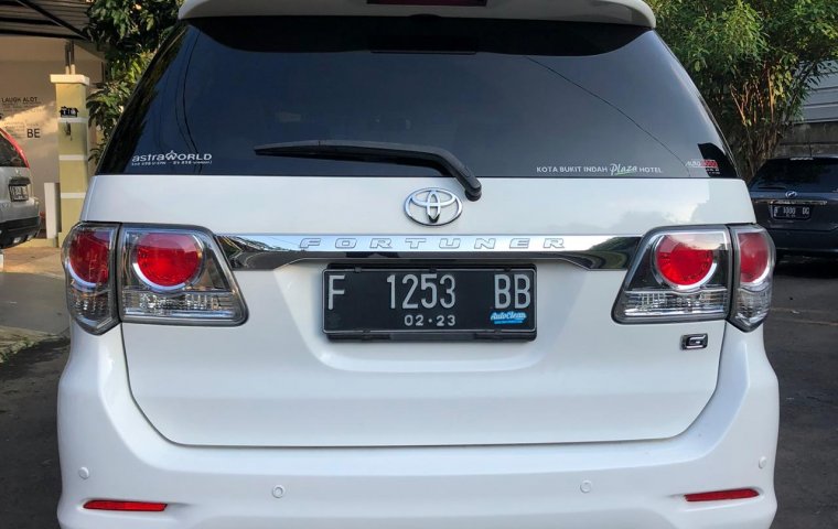 Jual Cepat Toyota Fortuner G 2012 di Bekasi