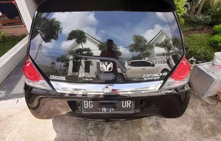 Jual mobil bekas murah Honda Brio Satya E 2016 di Sumatra Selatan