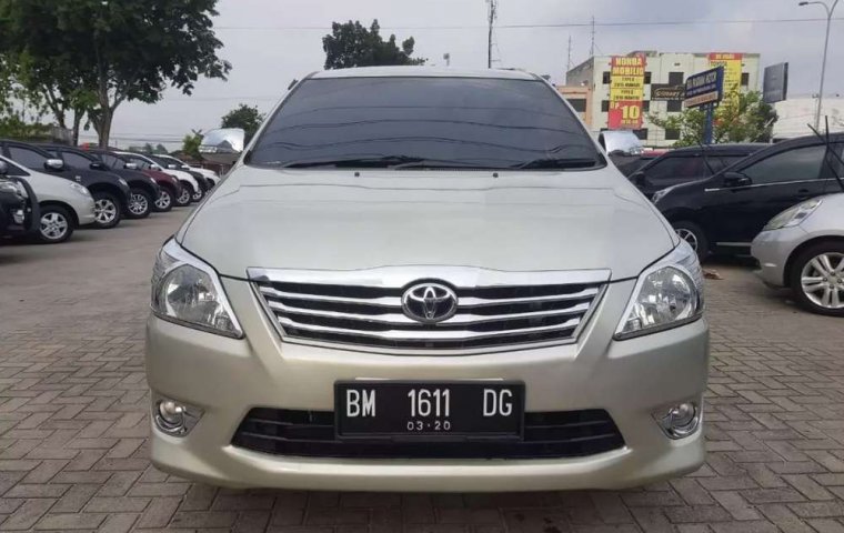 Jual mobil Toyota Kijang Innova 2.0 G 2012 bekas, Riau