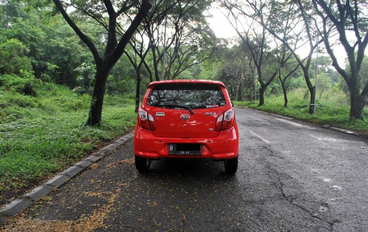 Jual Daihatsu Ayla 1.0 X AT 2017 Warna Merah Metalik di Tangerang